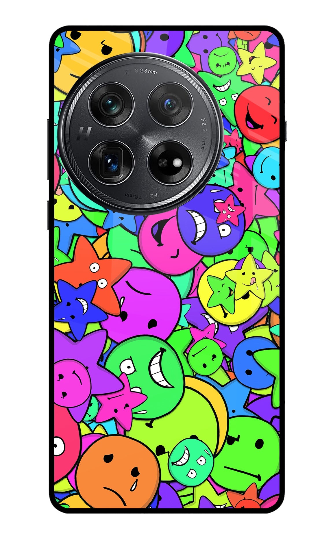 Fun Doodle Oneplus 12 Glass Case