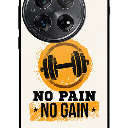 No Pain No Gain Oneplus 12 Glass Case