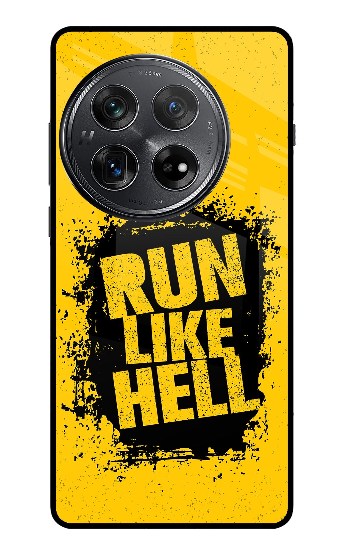 Run Like Hell Oneplus 12 Glass Case