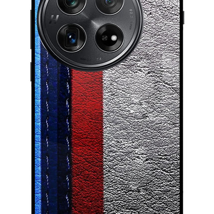 BMW Stripes Oneplus 12 Glass Case
