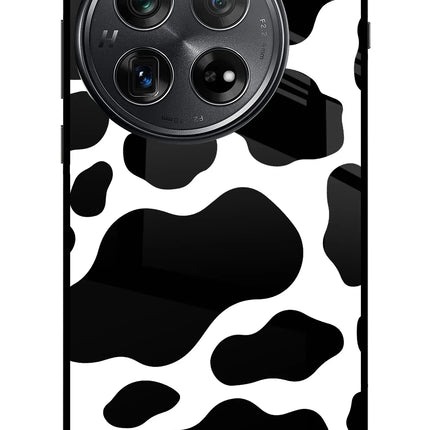 Cow Spots Oneplus 12 Glass Case