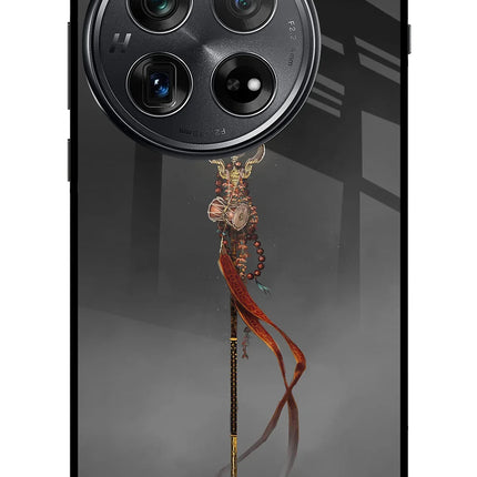 Shiv Trishul Oneplus 12 Glass Case