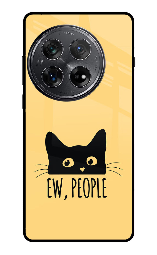 Ew People Catitude Oneplus 12 Glass Case