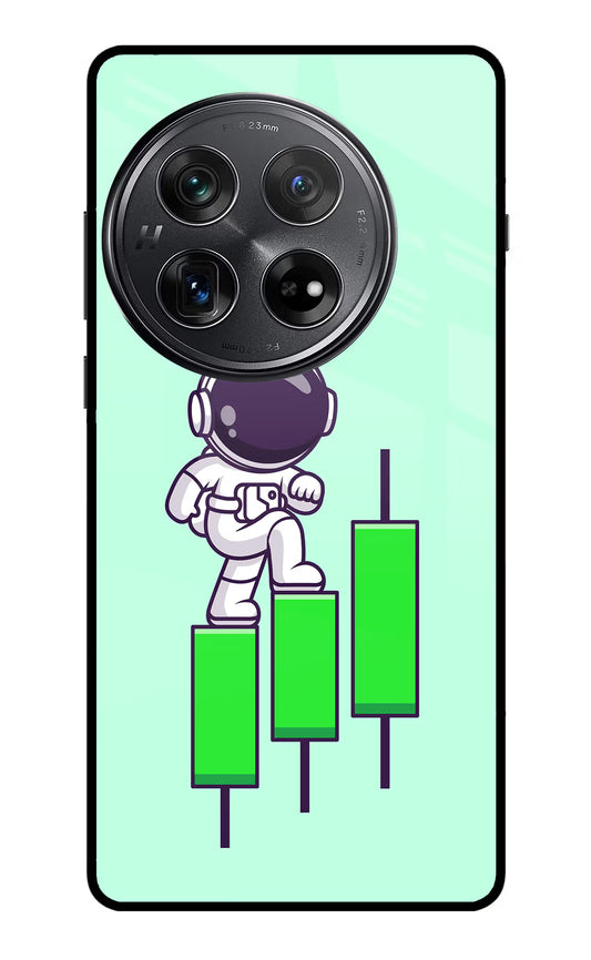 Astronaut Trader Oneplus 12 Glass Case
