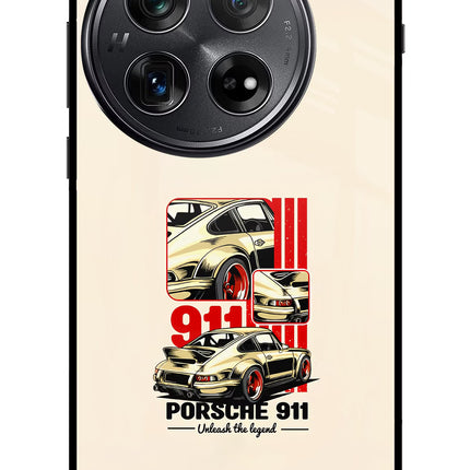 Classic Porsche 911 Oneplus 12 Glass Case