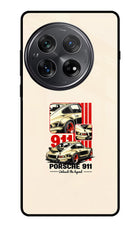 Classic Porsche 911 Oneplus 12 Glass Case