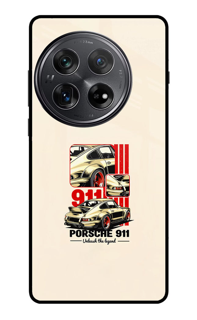 Classic Porsche 911 Oneplus 12 Glass Case