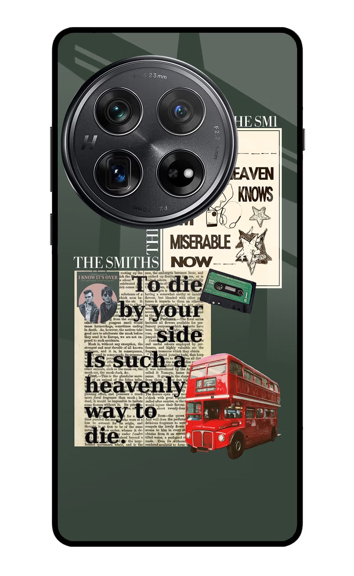 The Smiths Oneplus 12 Glass Case Back Cover by Casekaro