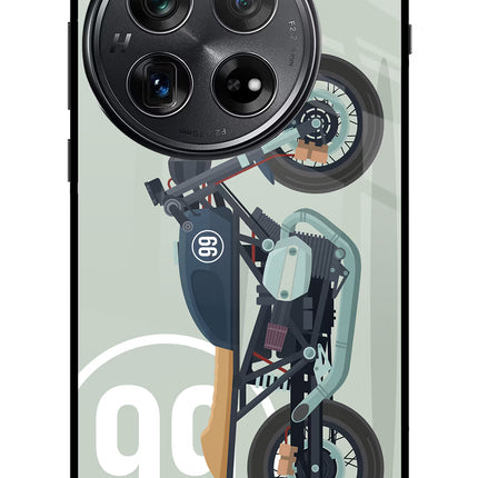 Classic Cafe Racer 99 Oneplus 12 Glass Case