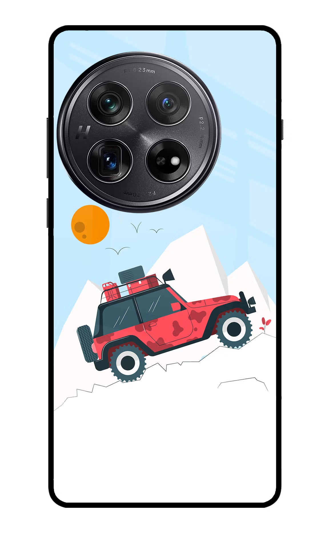 Mountain Trail Beast Oneplus 12 Glass Case