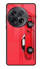 Red Velocity Oneplus 12 Glass Case