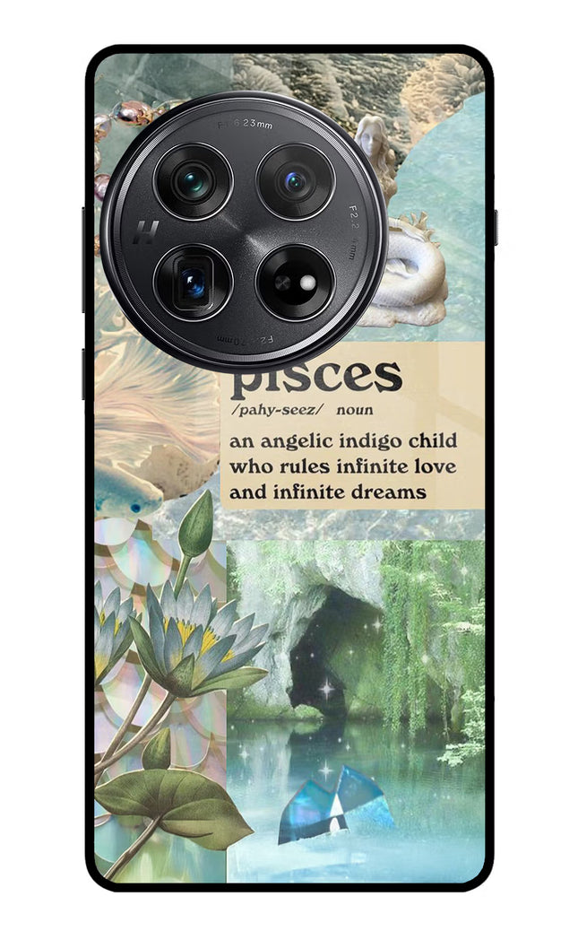 Pisces Zodiac Oneplus 12 Glass Case