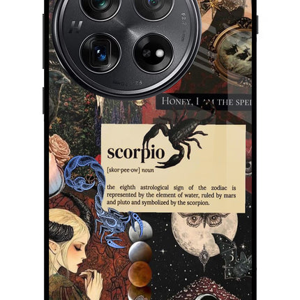 Scorpio Zodiac Oneplus 12 Glass Case