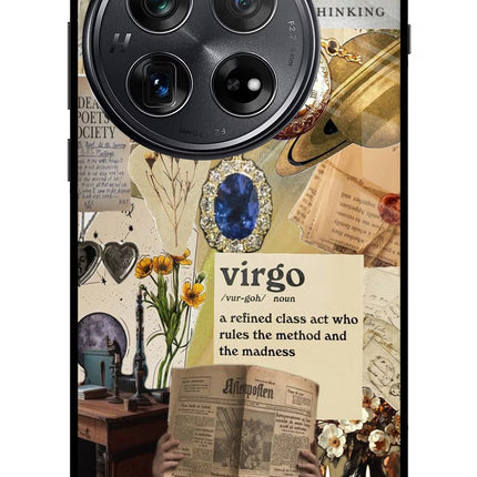 Virgo Zodiac Oneplus 12 Glass Case