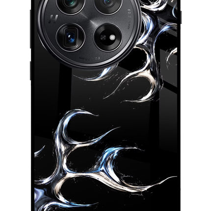 Chrome Tribal Oneplus 12 Glass Case
