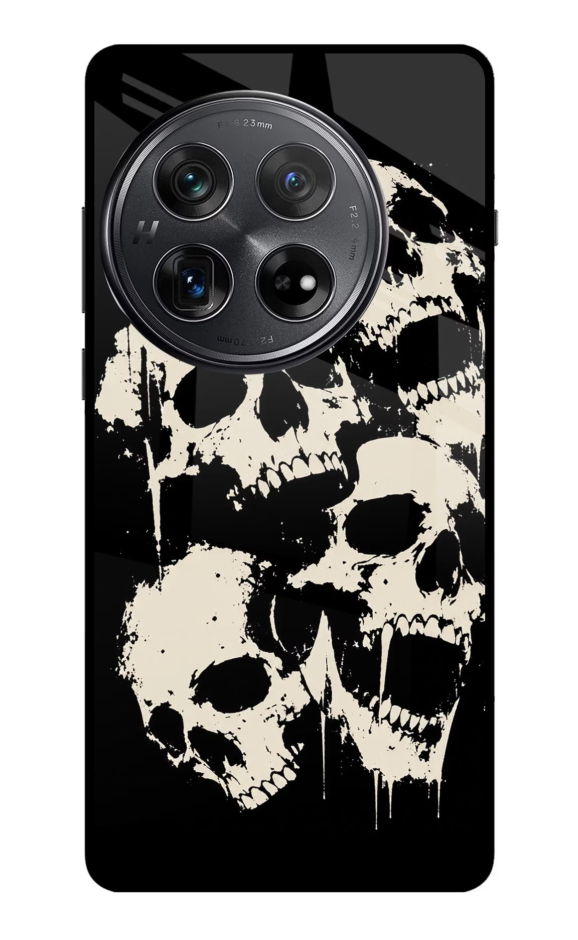 Dead Stack Oneplus 12 Glass Case Back Cover by Casekaro