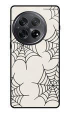 Spider Web Oneplus 12 Glass Case