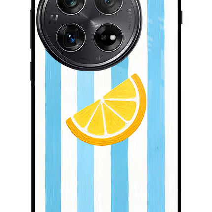 Summer Lemon Oneplus 12 Glass Case