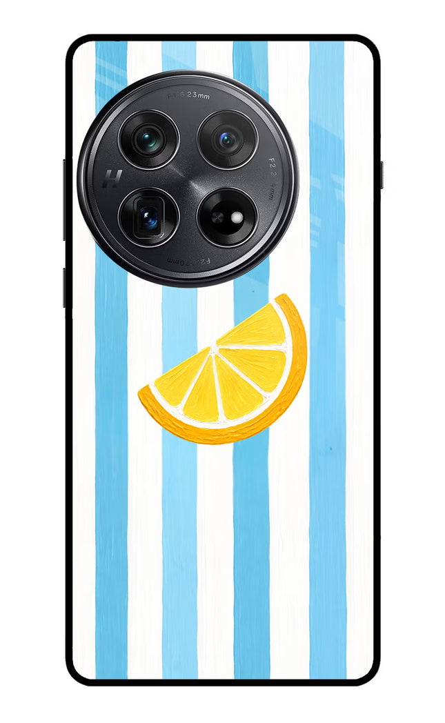 Summer Lemon Oneplus 12 Glass Case