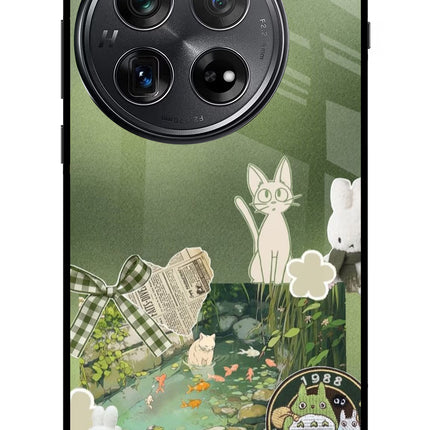 Aesthetic anime Oneplus 12 Glass Case