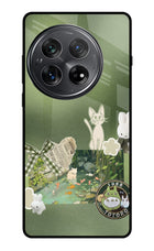Aesthetic anime Oneplus 12 Glass Case