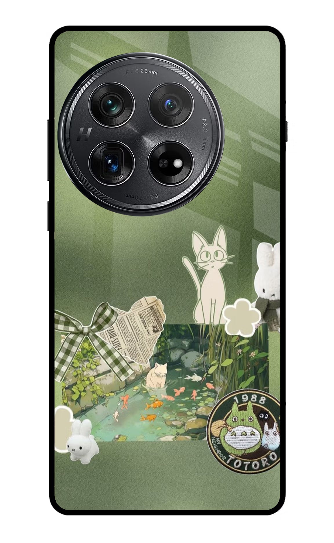 Aesthetic anime Oneplus 12 Glass Case