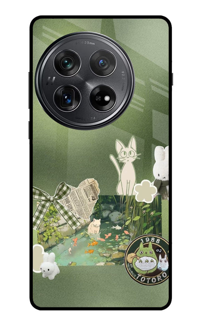 Aesthetic anime Oneplus 12 Glass Case