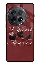 Velvet Cherry Oneplus 12 Glass Case