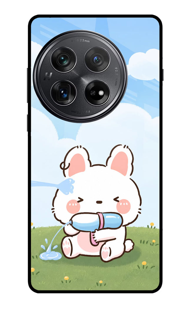 Bunny Treat Oneplus 12 Glass Case