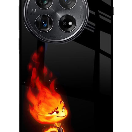 Ember Flame Oneplus 12 Glass Case
