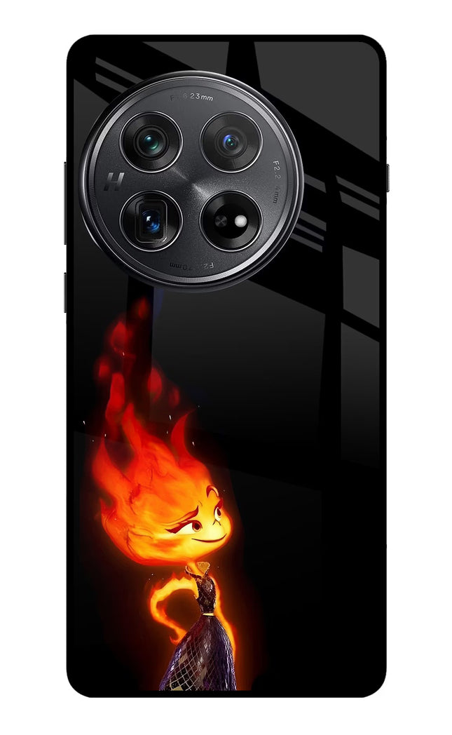 Ember Flame Oneplus 12 Glass Case