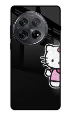 Kitty Charm Oneplus 12 Glass Case
