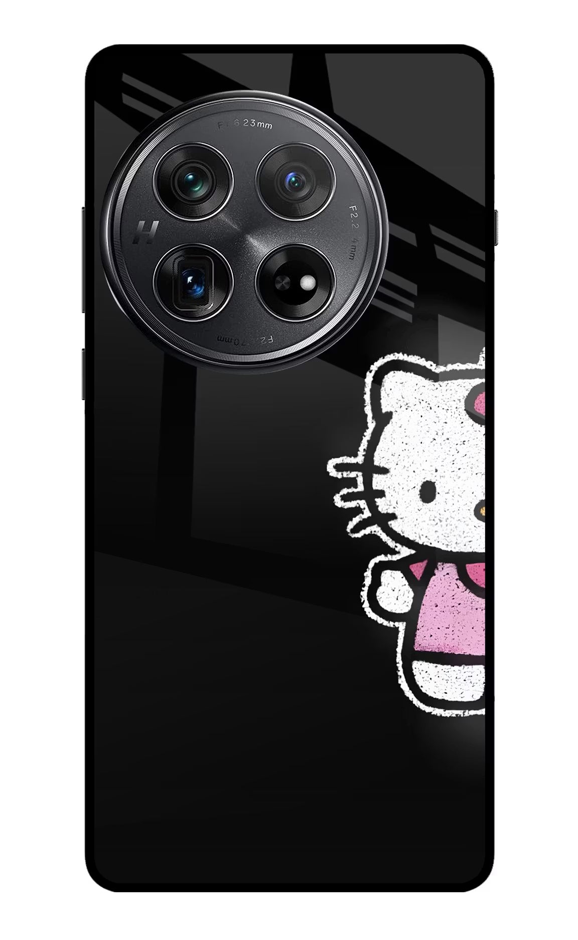 Kitty Charm Oneplus 12 Glass Case