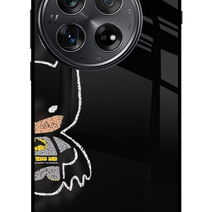 Bat Kitty Oneplus 12 Glass Case