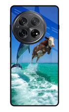 Dolphin vs Cow Oneplus 12 Glass Case