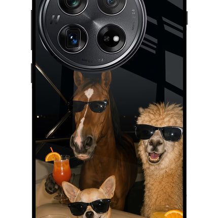Party Squad Oneplus 12 Glass Case