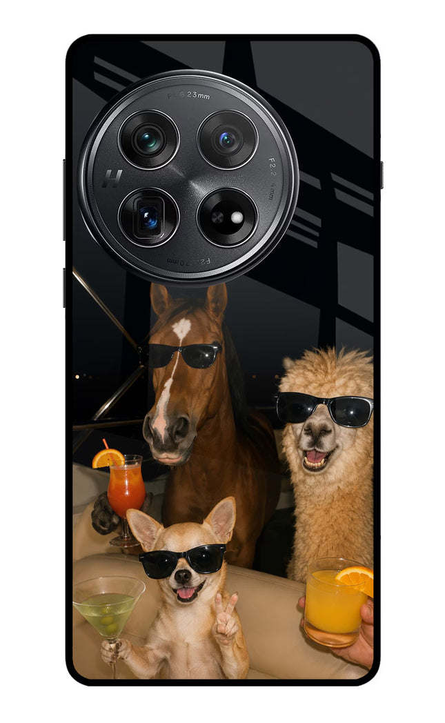 Party Squad Oneplus 12 Glass Case