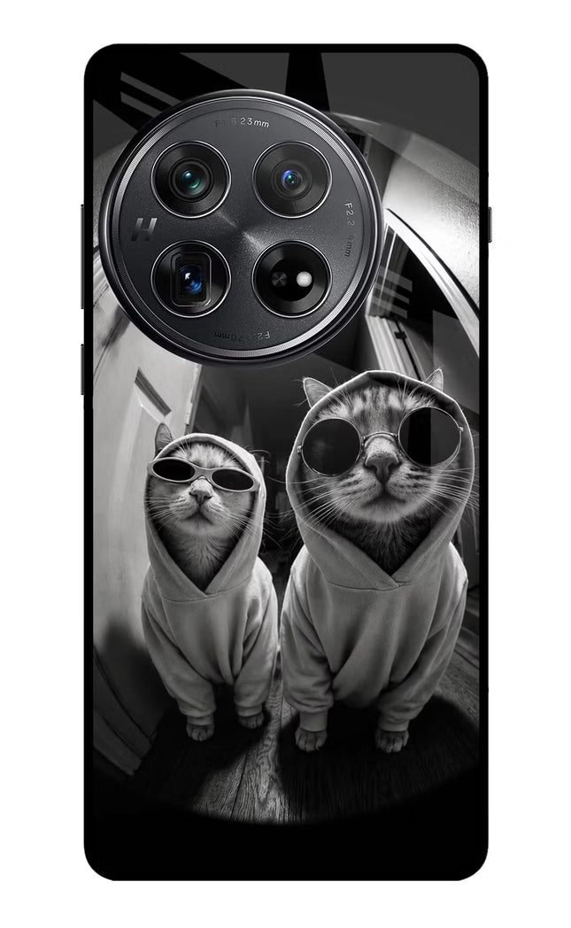 Hood Cats Oneplus 12 Glass Case