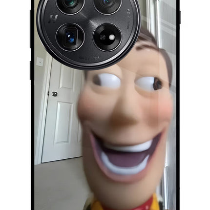 Side Eye Woody Oneplus 12 Glass Case