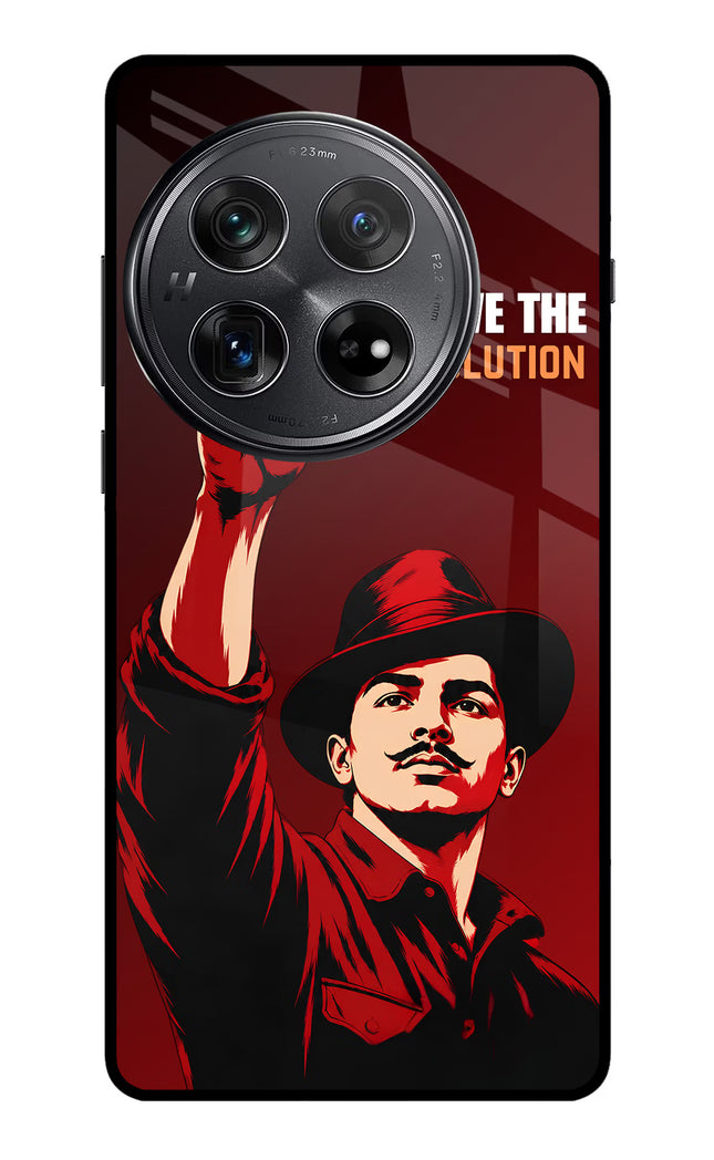 Bhagat Singh Revolution Oneplus 12 Glass Case