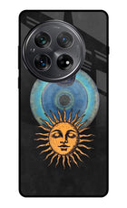 Divine Sun Oneplus 12 Glass Case Back Cover by Casekaro