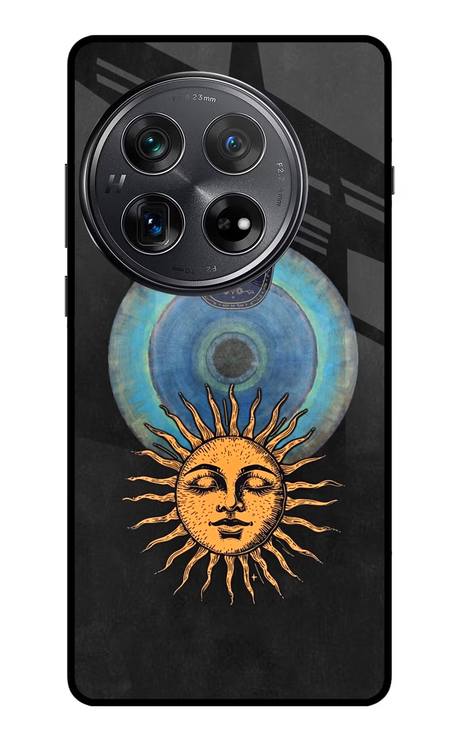 Divine Sun Oneplus 12 Back Cover, Glass case