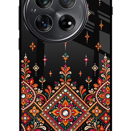 Noir Mehfil Oneplus 12 Glass Case