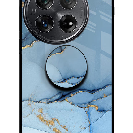 Blue Marble Oneplus 12 Glass Case