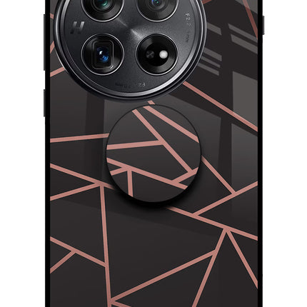 Geometric Pattern Oneplus 12 Glass Case
