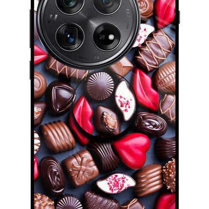 Chocolates Oneplus 12 Glass Case