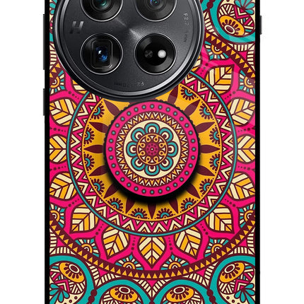 Mandala Oneplus 12 Glass Case