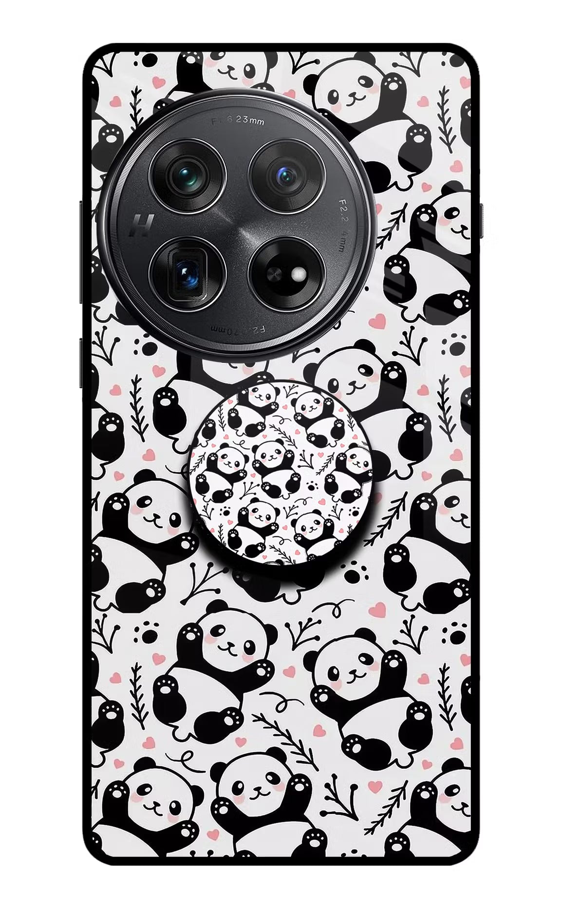 Cute Panda Oneplus 12 Pop Case by Casekaro
