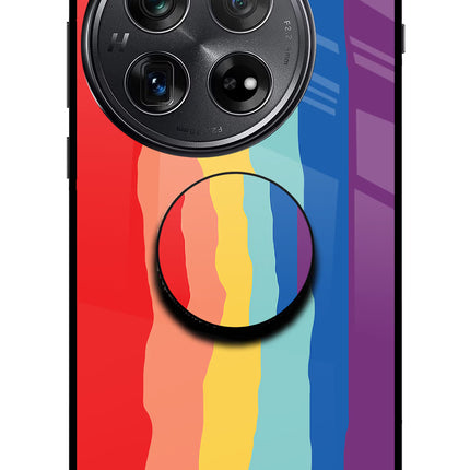 Rainbow Oneplus 12 Glass Case