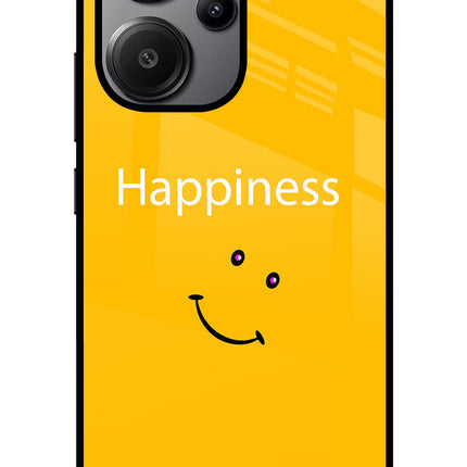Happiness With Smiley Redmi Note 13 Pro+ 5G Glass Case